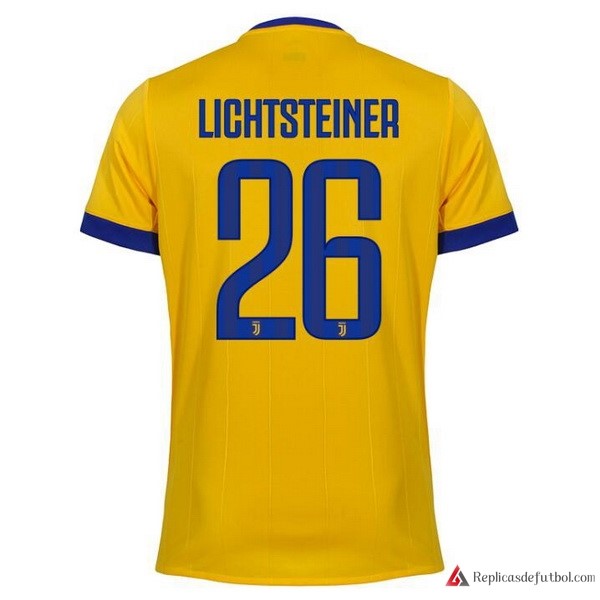 Camiseta Juventus Segunda equipación Lichtsteiner 2017-2018